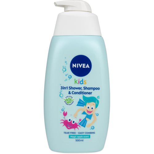 Nivea Kids sprchov� gel s pumpi�kou Boy 500 ml